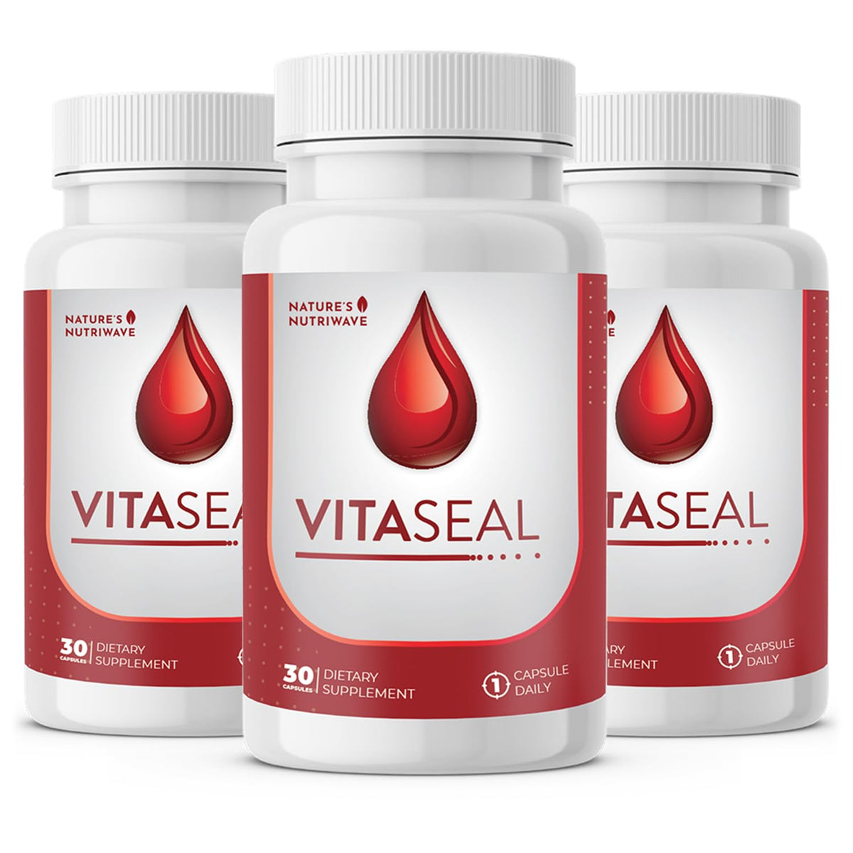 Vitaseal Nature’s NutriWave – boîte du produit, soutien quotidien naturel.