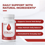 Vitaseal Nature’s NutriWave – capsules à prise unique par jour, simplicité.