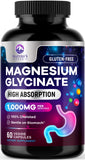 Nature's Peak Magnésium Glycinate en bouteille, soutien potentiel au sommeil et à la détente.
