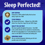 Nature's Perfect Night mélatonine 20 mg, ambiance nuit et sommeil réparateur.