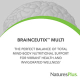 Capsules BrainCeutix — visibles, prêtes à soutenir mémoire et concentration.