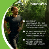 Natures Plus GI Natural mélange dans l'eau pour une ingestion rapide