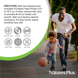 Nature's Plus Protéine Paleo Bio — idéale en cuisine pour des plats protéinés neutres.