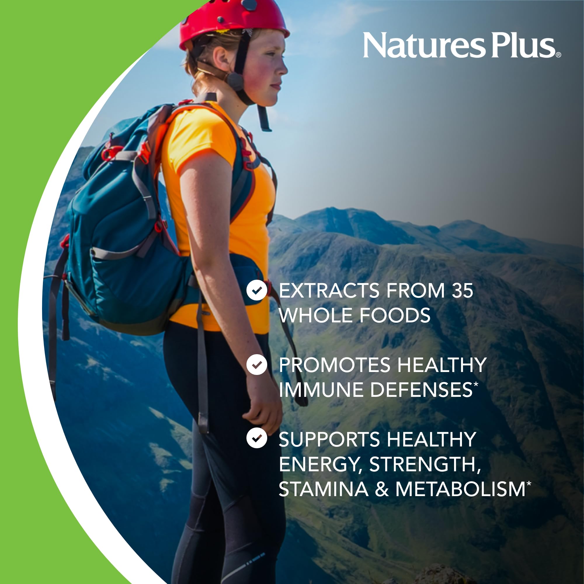 Nature's Plus Source de Vie Jardin – capsules véganes sans allergènes et sans gluten