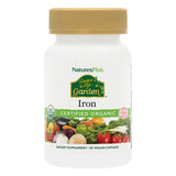 Nature's Plus Fer Source de Vie Jardin, capsules faciles à avaler pour énergie quotidienne.