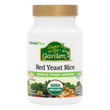 Nature's Plus Source de Vie Jardin riz rouge, capsules visibles et routine nutritionnelle