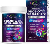 Nature's Probiotic : bouteille de gélules pour la digestion et l'immunité