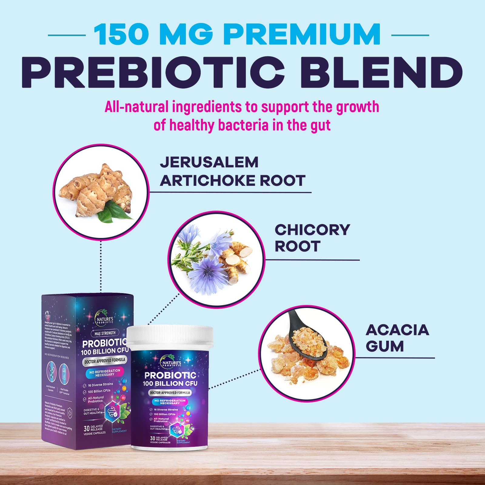 Nature's Probiotic : formule vegan et stable sans réfrigération