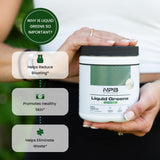 Pelle-doseur Nature's Pure Blend mesurant facilement la poudre super greens.