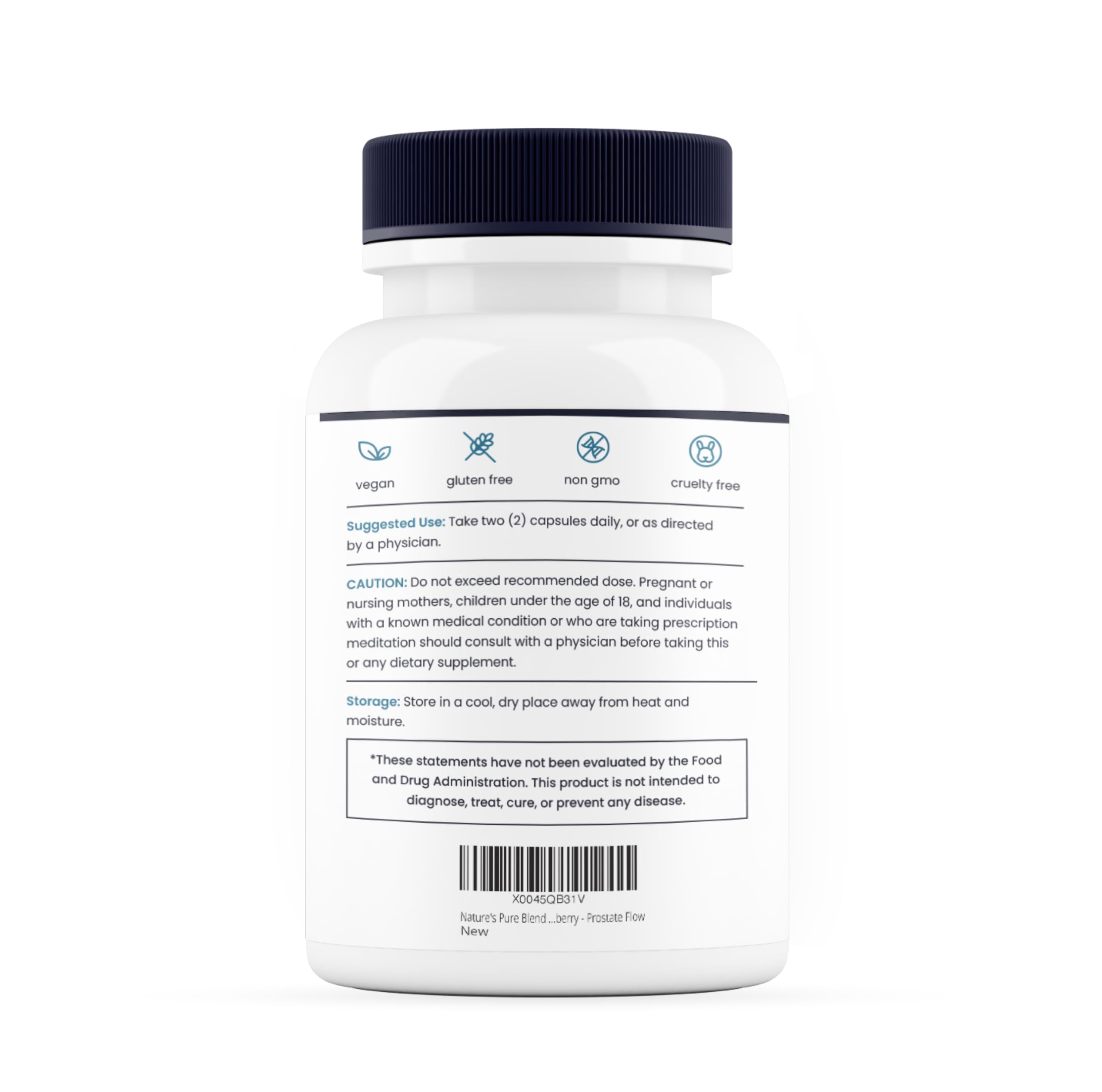 Nature's Pure Blend Prostate Flow – confort urinaire et stabilité potentiels