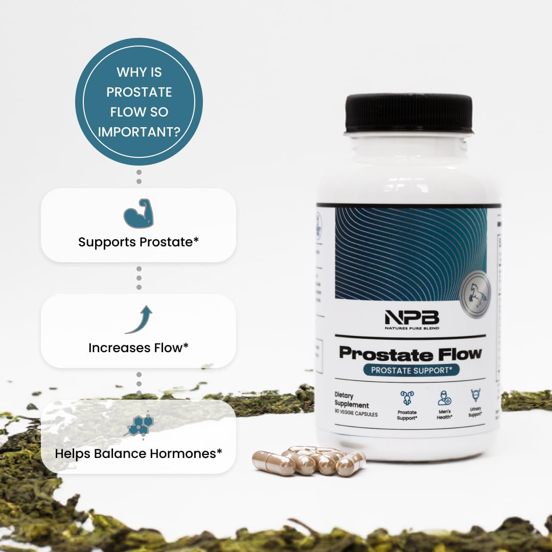 Nature's Pure Blend Prostate Flow – gélules faciles à avaler dans la routine quotidienne