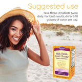 Capsules Nature's Secret Milk Thistle Liver Cleanse, faciles à avaler