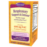 Nature's Secret Respiration soutien - bouteille visible pour le soutien quotidien des voies respiratoires.
