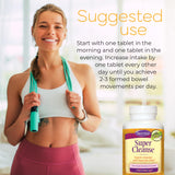 Nature's Secret Super Cleanse composition-14-herbes: mélange botanique ciblant l'équilibre intestinal.
