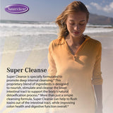 Nature's Secret Super Cleanse - étiquette lisible et emballage