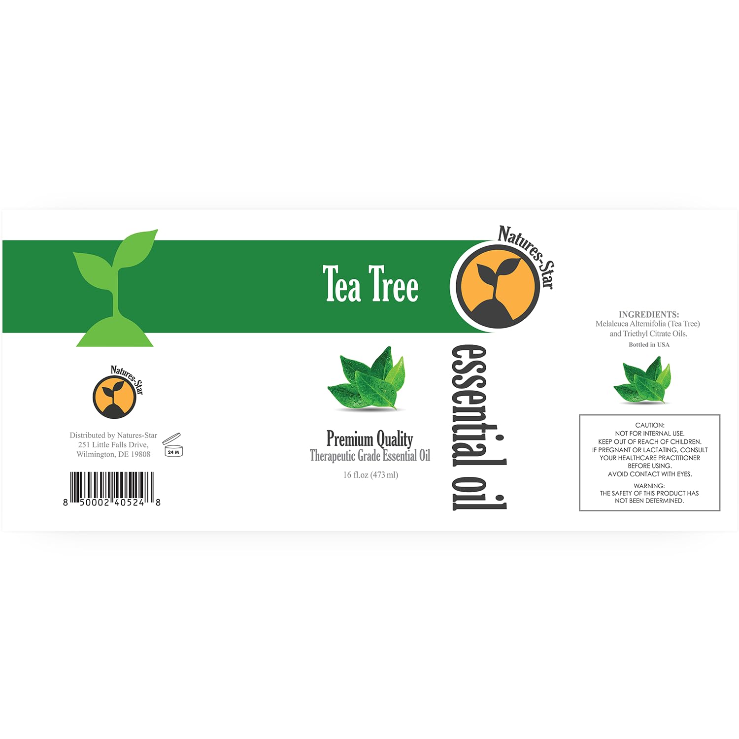 Diffuseur avec huile arbre-a-the Natures-Star pour ambiance fraîche.