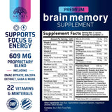 Capsules Nature's Strength Bacopa Monnieri pour clarté mentale.