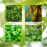 Nature's Sunshine Activateur Thyroïde - etiquette: étiquette lisible avec ingrédients et conseils d'utilisation.