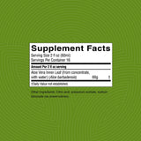 Nature's Sunshine aloé véra jus 32oz — étiquette claire affichant les ingrédients.