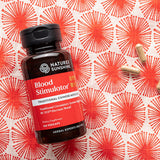 Capsules Nature's Sunshine Blood Stimulator Concentrate — faciles à doser pour le soutien du sang et de la circulation.