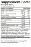 Nature's Sunshine Bowel Detox - ingrédients clés psyllium algin et pectine pour fibre naturelle.
