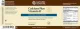 Emballage Nature's Sunshine Calcium Plus D certifié Kosher, pratique pour la routine quotidienne.