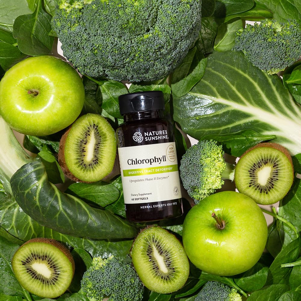 Nature's Sunshine Chlorophylle — rituel matin simplifié pour démarrer la journée