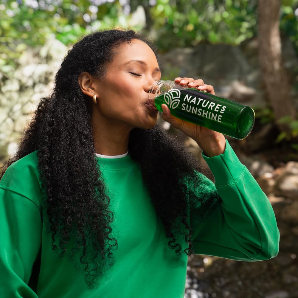 Goût menthe frais du chlorophylle Nature's Sunshine dans un stick