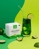 Nature's Sunshine Chlorophylle Stick Pack Lime Twist soutient la digestion grâce aux fibres prébiotiques.