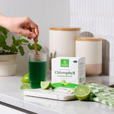 Nature's Sunshine Chlorophylle Stick Pack Lime Twist assure une fabrication écologique et solaire.