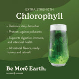 Nature's Sunshine Chlorophylle stick-pack portable, hydratation saine en déplacement.