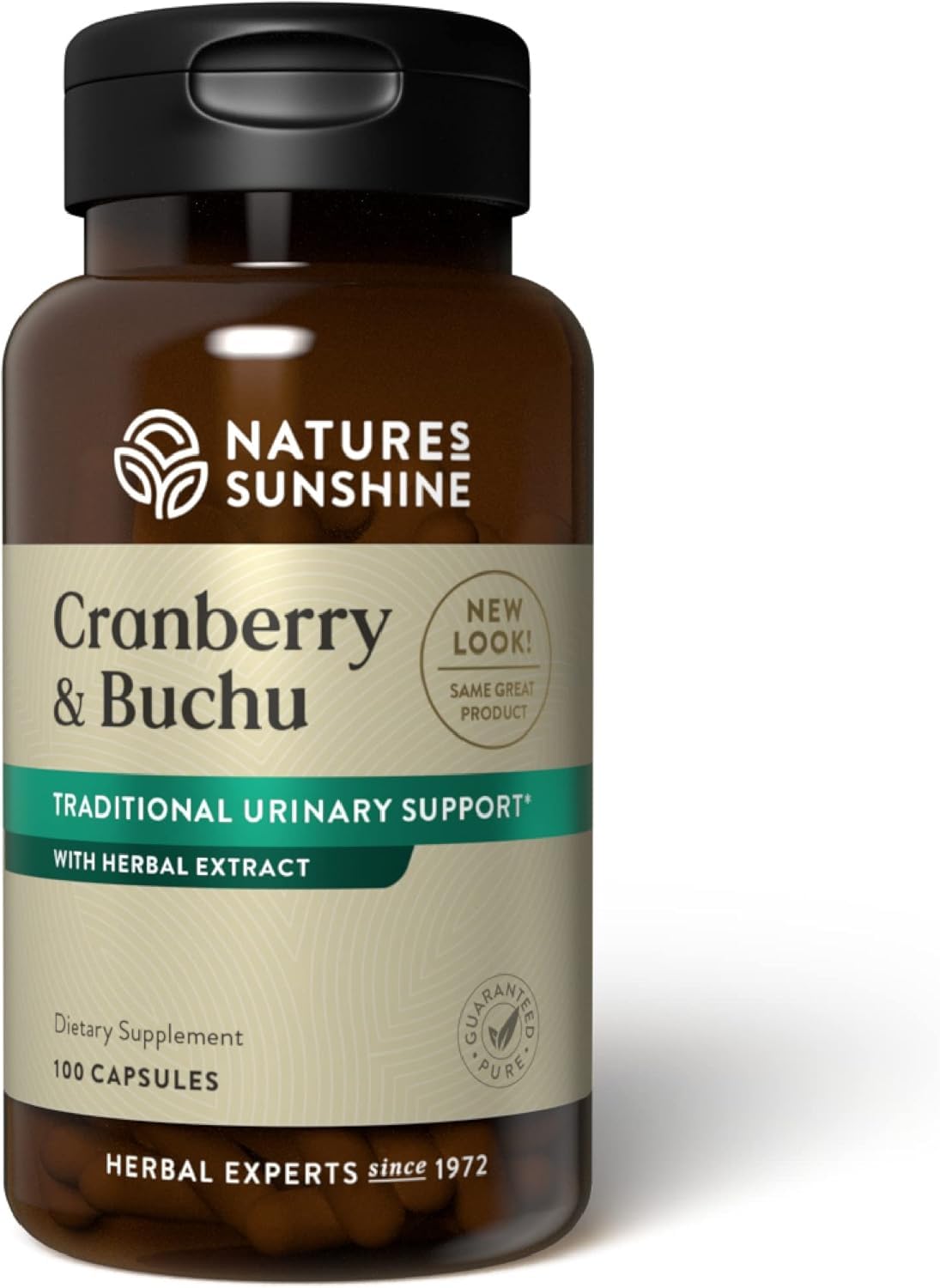 Nature's Sunshine Cranberry et Buchu Concentrate – bouteille pour un rituel quotidien.