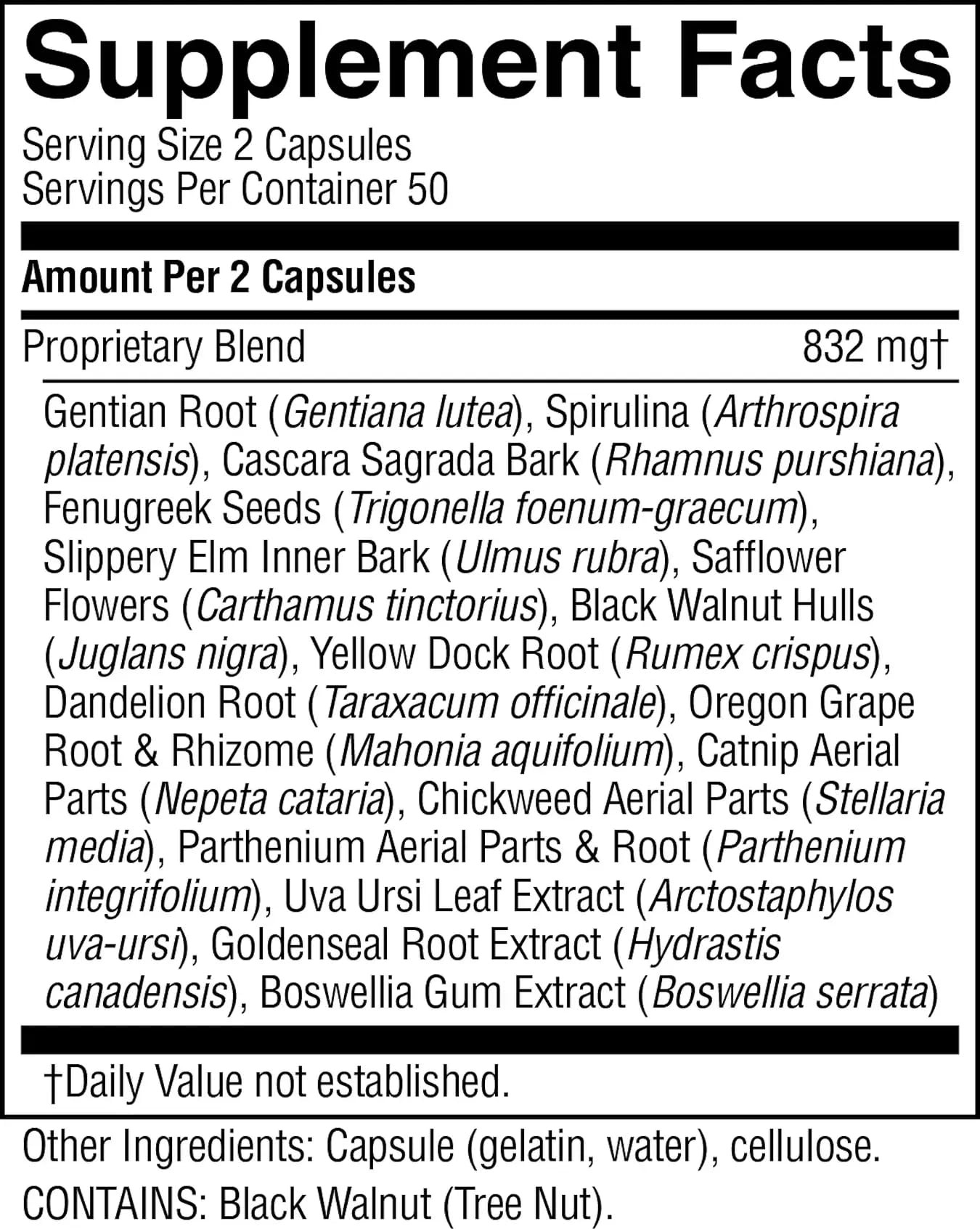 Nature's Sunshine Detox Cellulaire – emballage kasher pour une conformité et traçabilité.