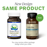Nature's Sunshine GABA Plus – détail d'etiquette pour comprendre rapidement les bénéfices.
