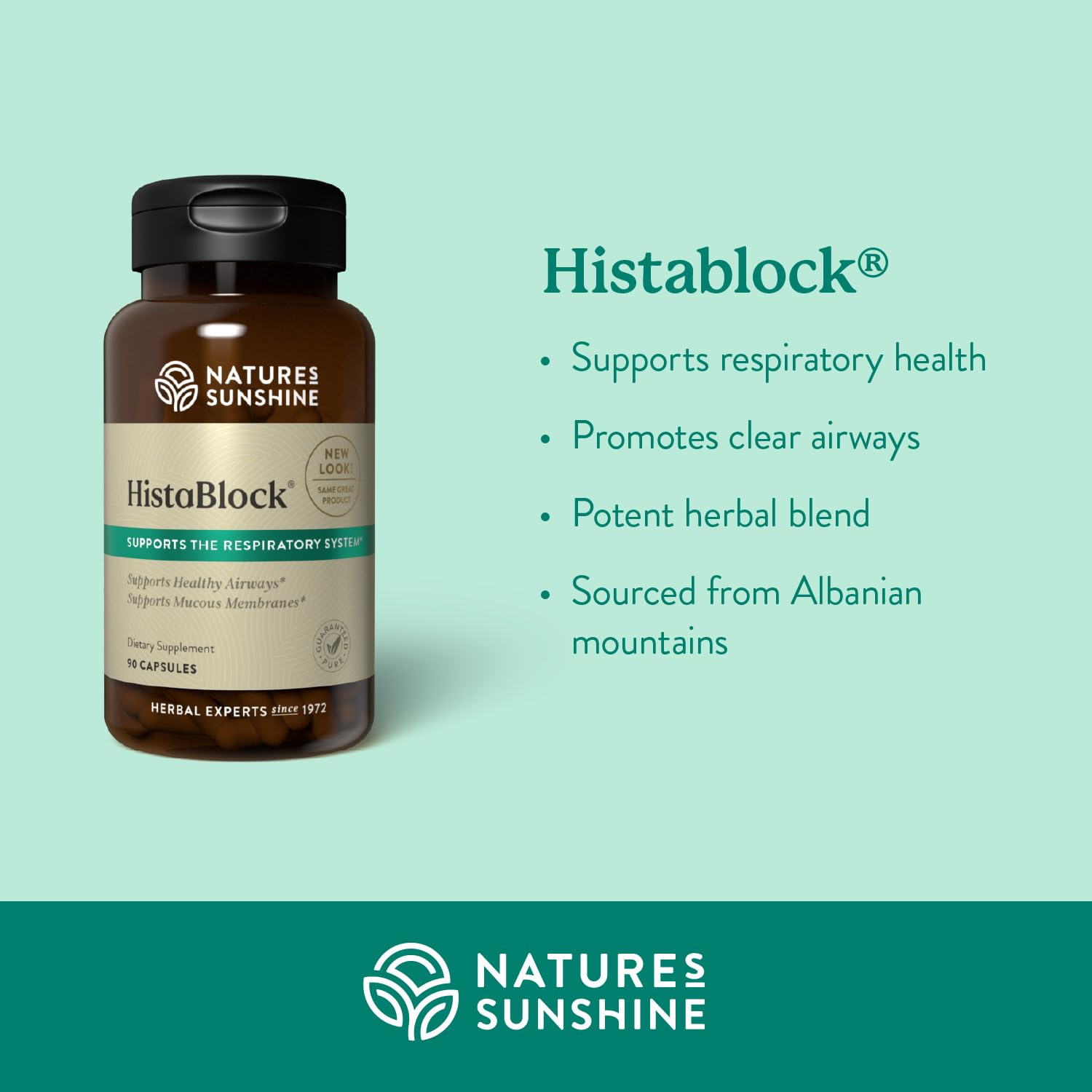 HistaBlock Nature's Sunshine – emballage prêt à l'emploi pour usage quotidien.
