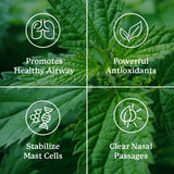 HistaBlock Nature's Sunshine – ortie offrant un soutien contre les substances aérées saisonnières.