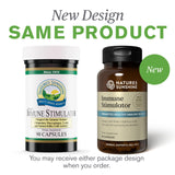 Nature's Sunshine Immunostimulateur - dose quotidienne suggérée, pratique pour les habitudes de santé.