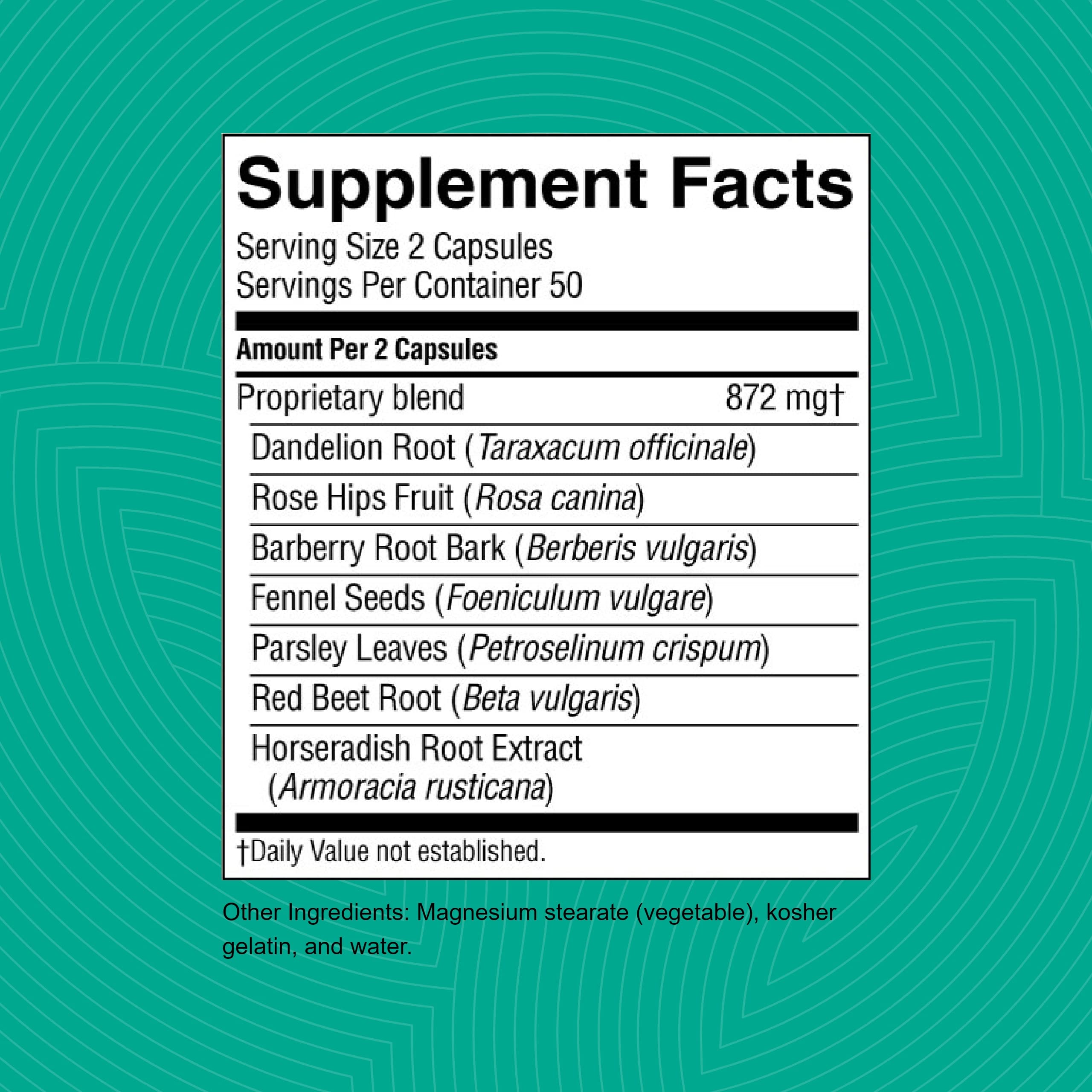 Nature's Sunshine LIV-J, capsules faciles à avaler, soutien digestif quotidien.