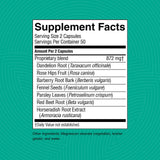 Nature's Sunshine LIV-J, capsules faciles à avaler, soutien digestif quotidien.