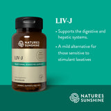 Nature's Sunshine LIV-J, mélange d'herbes puissant pour digestion et foie.