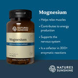 Nature's Sunshine Magnésium – métabolisme glucides, protéines et lipides.
