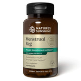 Nature's Sunshine Menstrual Reg — bouteille de gélules pour le soutien du cycle menstruel.