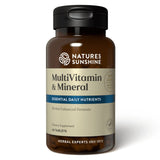 Nature's Sunshine Multivitamines et Minéraux — bouteille 60 tablettes, soutien énergétique quotidien