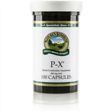 Nature's Sunshine P-X boîtier de 100 capsules, pratique à emporter