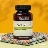 Nature's Sunshine Paw Paw Cell-Reg, image montrant les capsules: support potentiel des régimes médicaux.