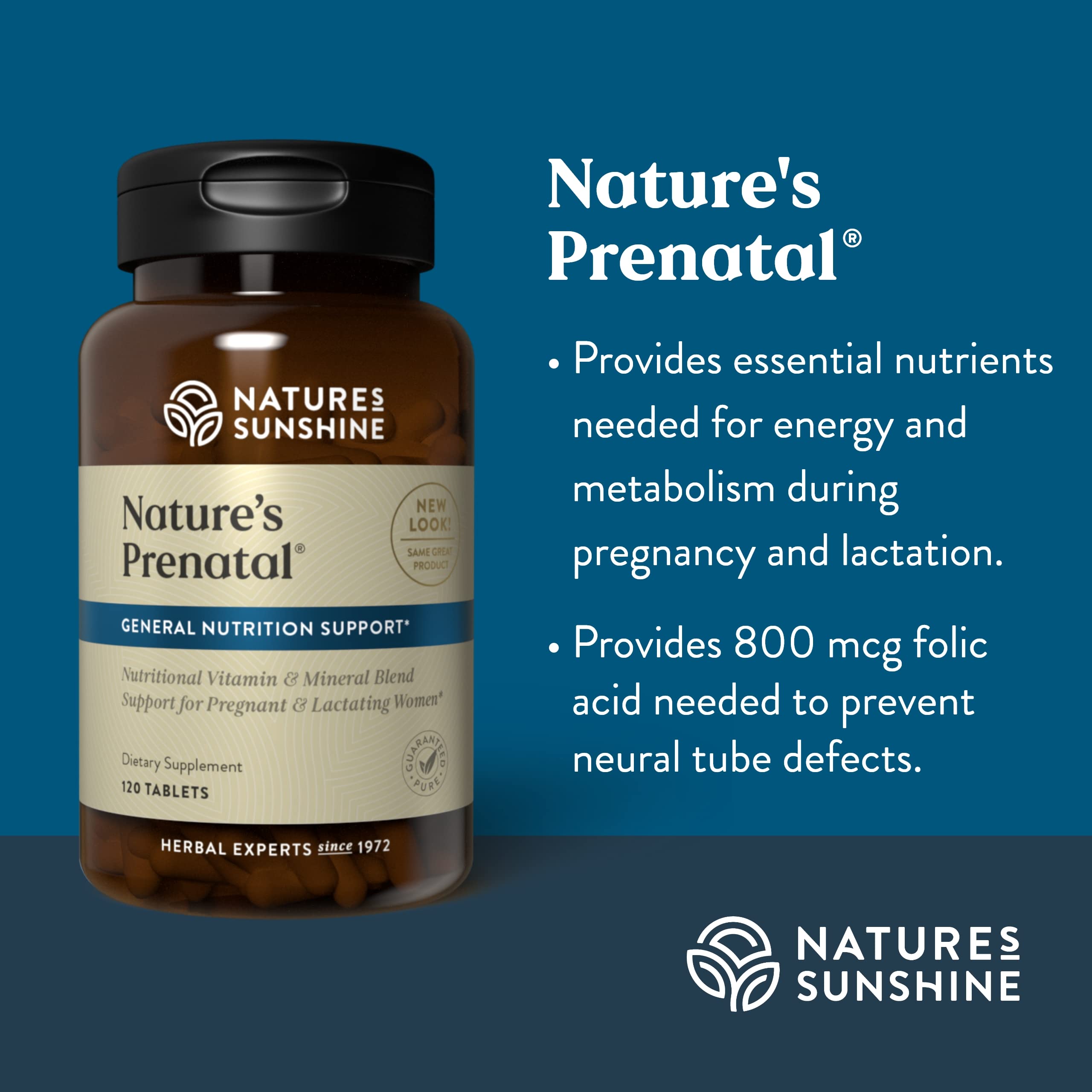 Nature's Sunshine Prenatal antioxydants protection contre les radicaux libres