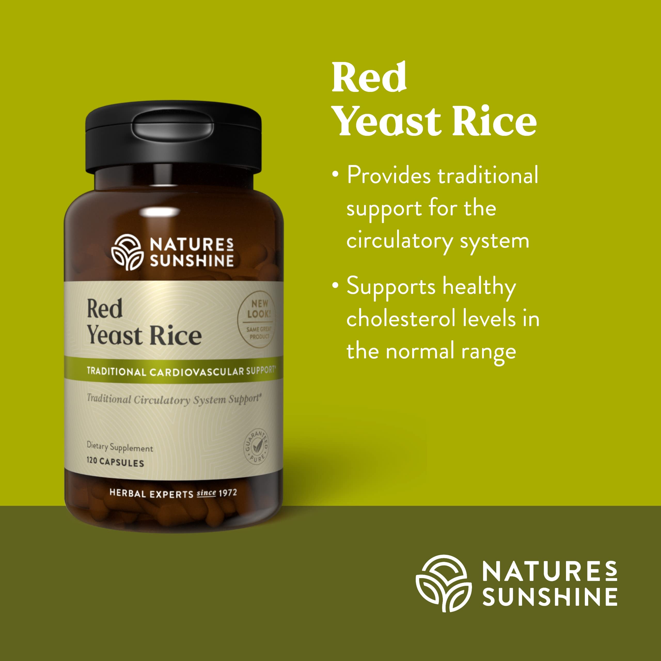 Nature's Sunshine Riz Rouge Fermenté – boîte prête à l'emploi