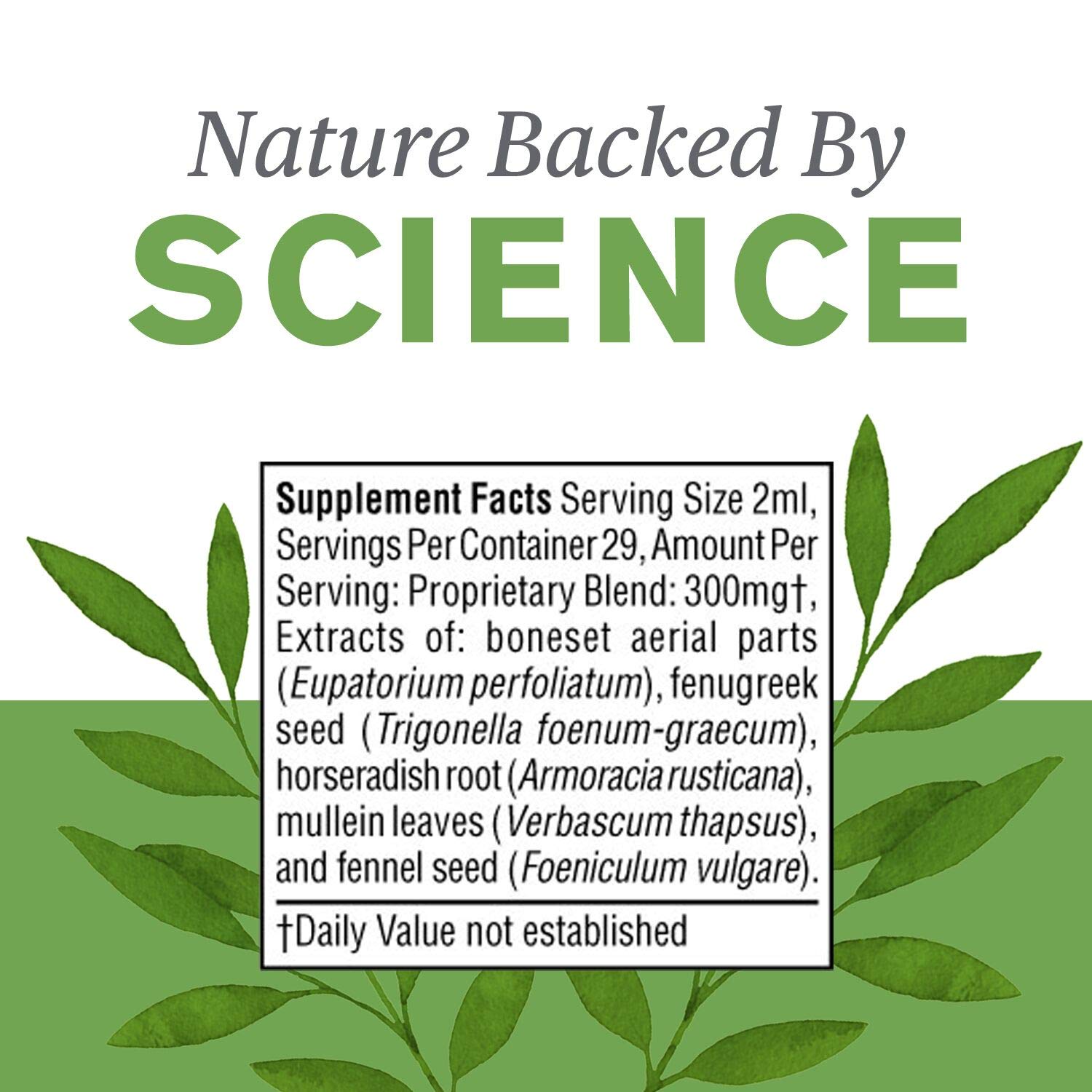 Nature's Sunshine Seasonal Allergy – extrait liquide glycériné, absorption rapide