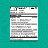 Composition naturelle Nature's Sunshine Sinus Support EF mise en avant sur le packaging.