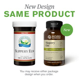 Nature's Sunshine Slippery Elm, fabrication de qualité, production aux États‑Unis et contrôles rigoureux.